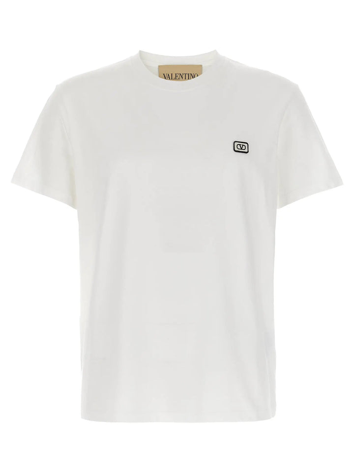Valentino Garavani White Cotton T-Shirt