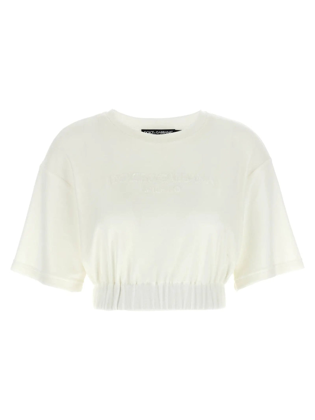Dolce &amp; Gabbana White Cotton T-Shirt