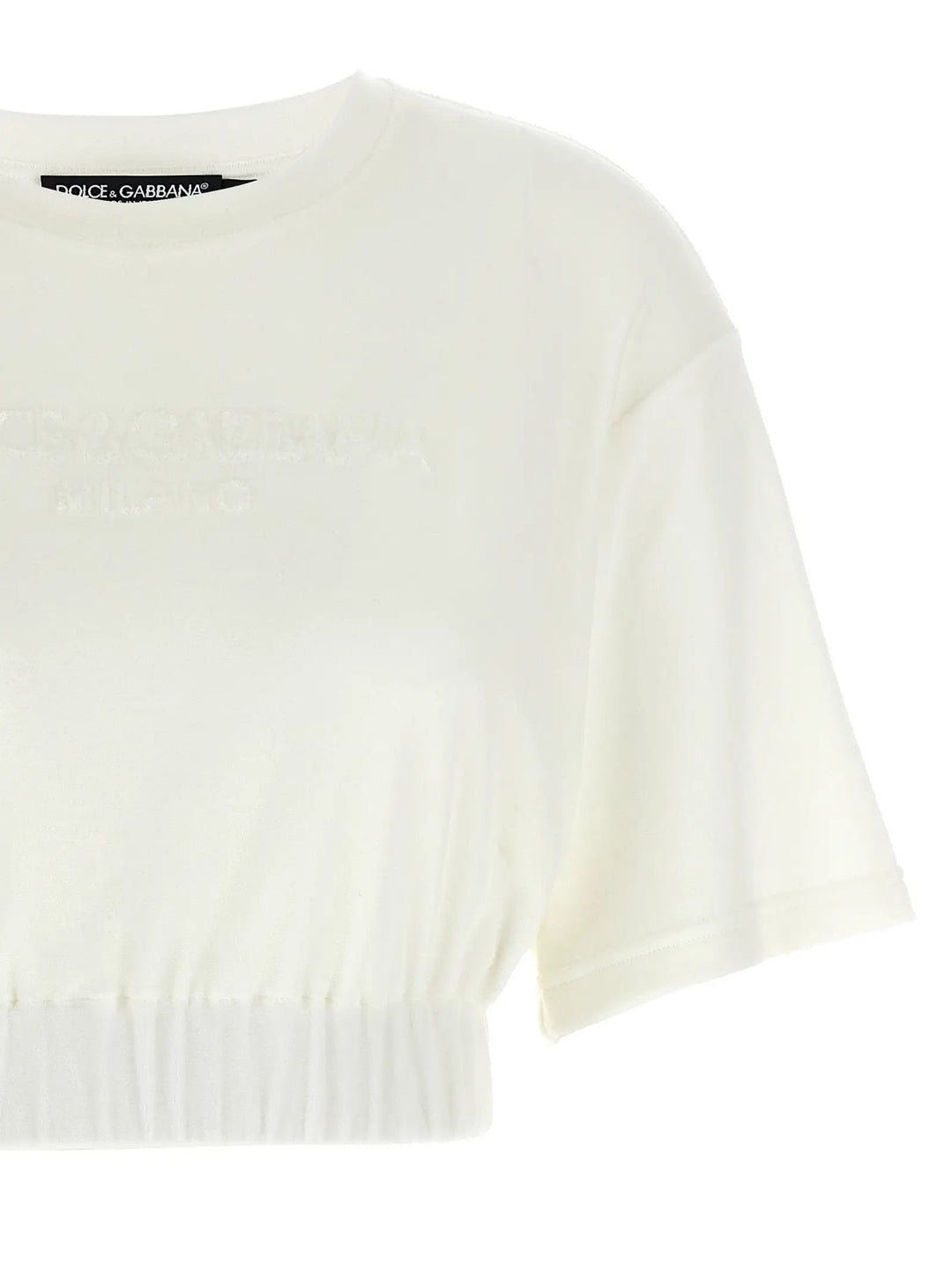 Dolce &amp; Gabbana White Cotton T-Shirt