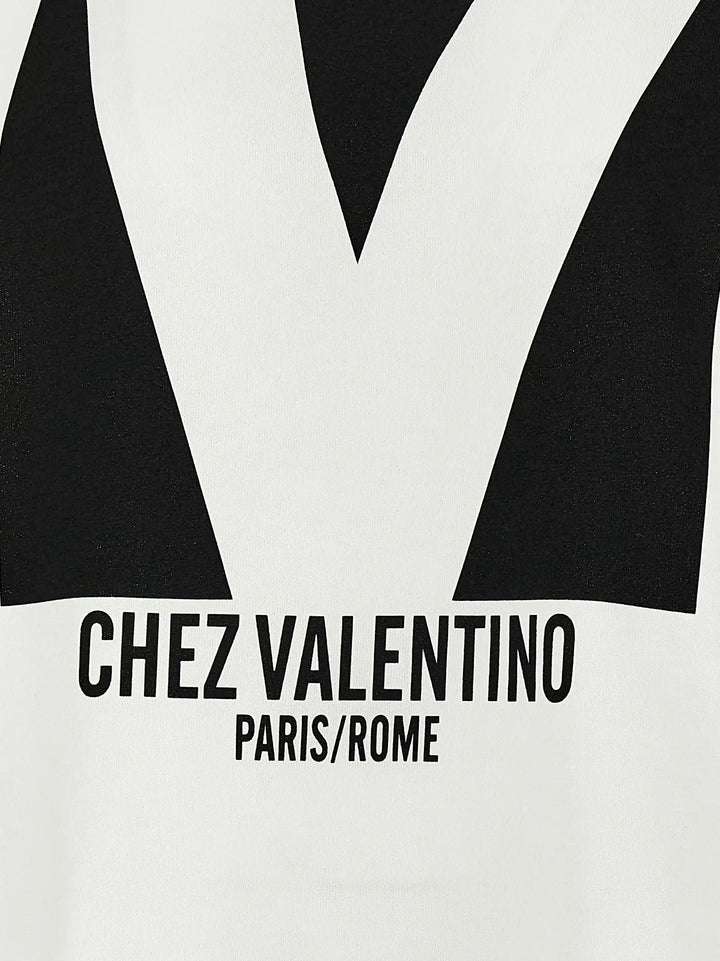 Valentino Garavani White Cotton T-Shirt