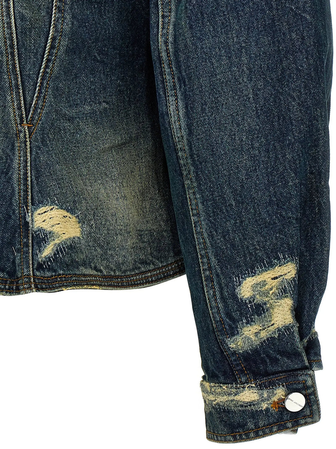 Marc Jacobs Sample Sale | Marc Jacobs Blue Cotton Denim Jacket - | Designer outlet