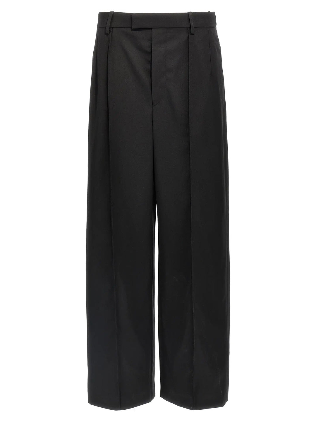 Wardrobe.Nyc Black Wool Casual Pants
