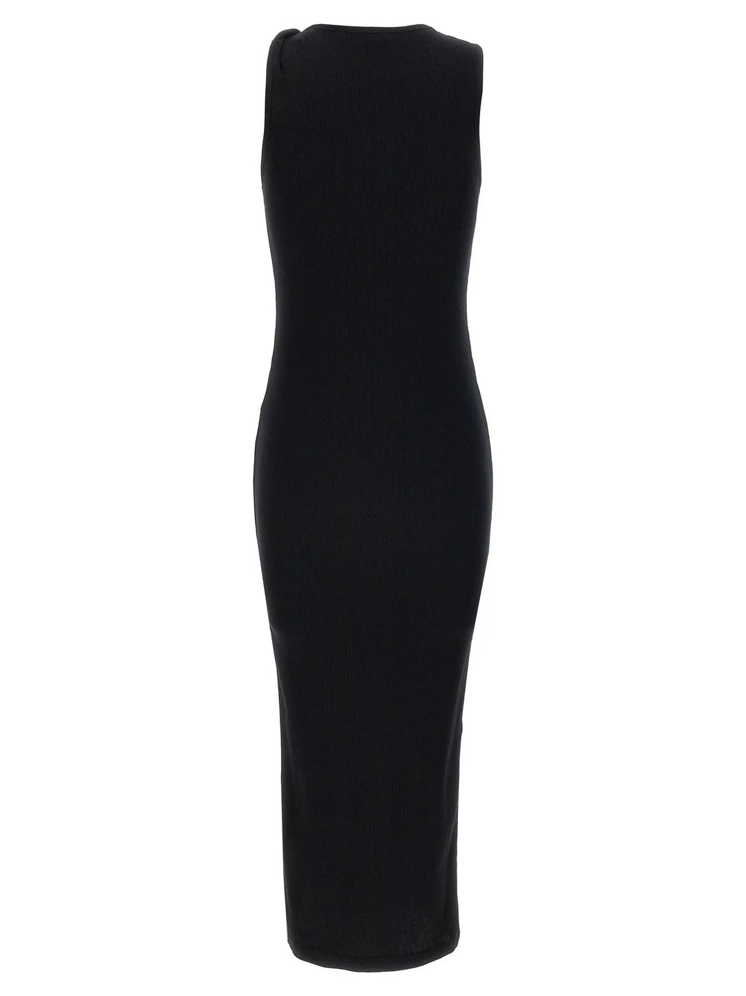 J.W.Anderson Black Cotton Midi Dress