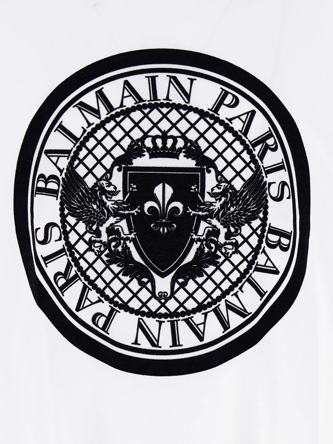 Balmain Bicolor Organic Cotton T-Shirt