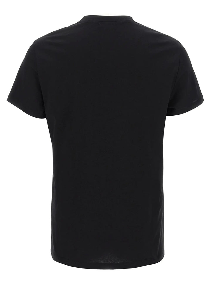 Balmain Black Organic Cotton T-Shirt