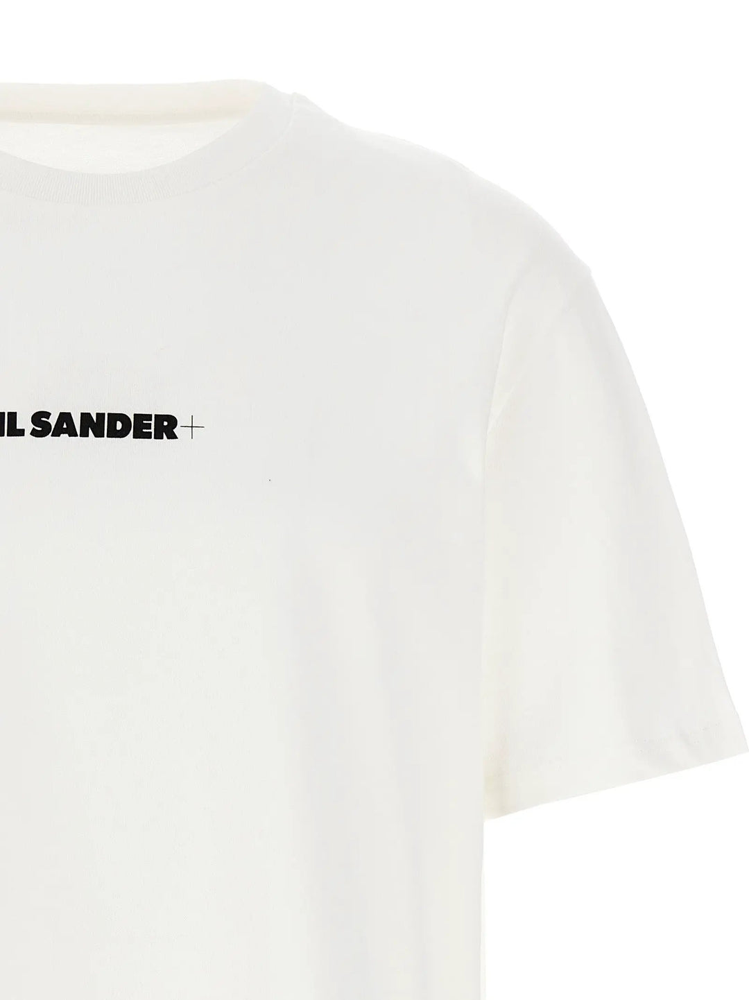 Jil Sander White Cotton T-Shirt