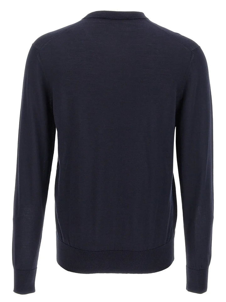 Dolce &amp; Gabbana Blue Silk Cardigan