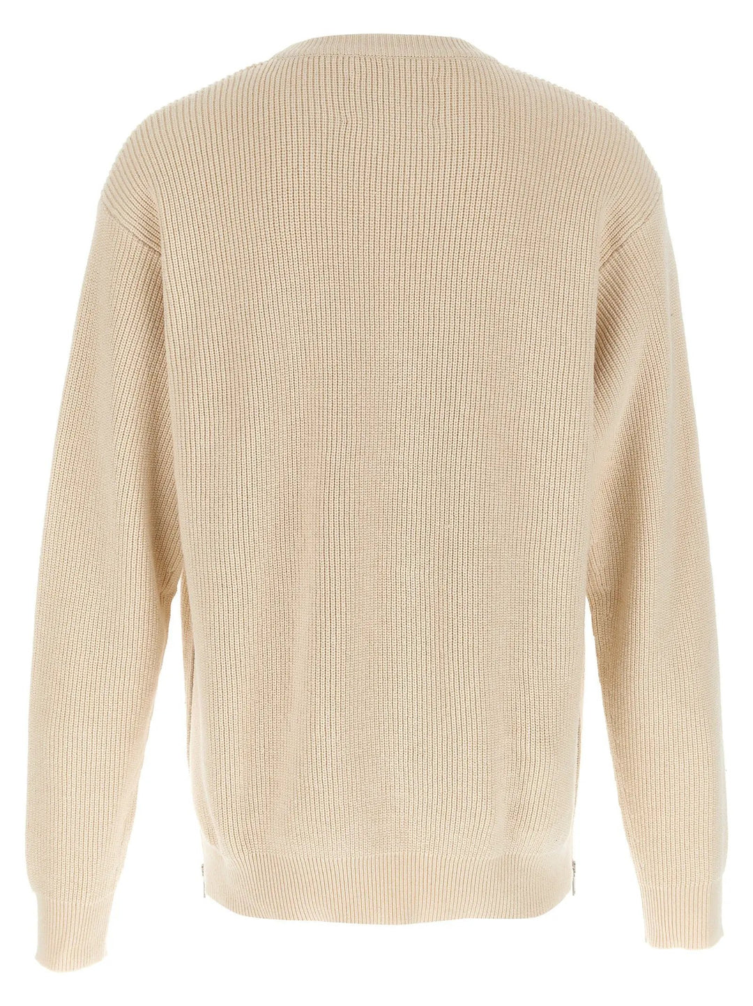 Jil Sander Beige Cotton Cardigan
