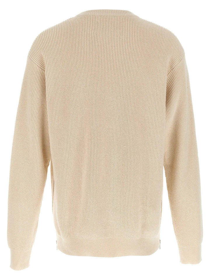 Jil Sander Beige Cotton Cardigan
