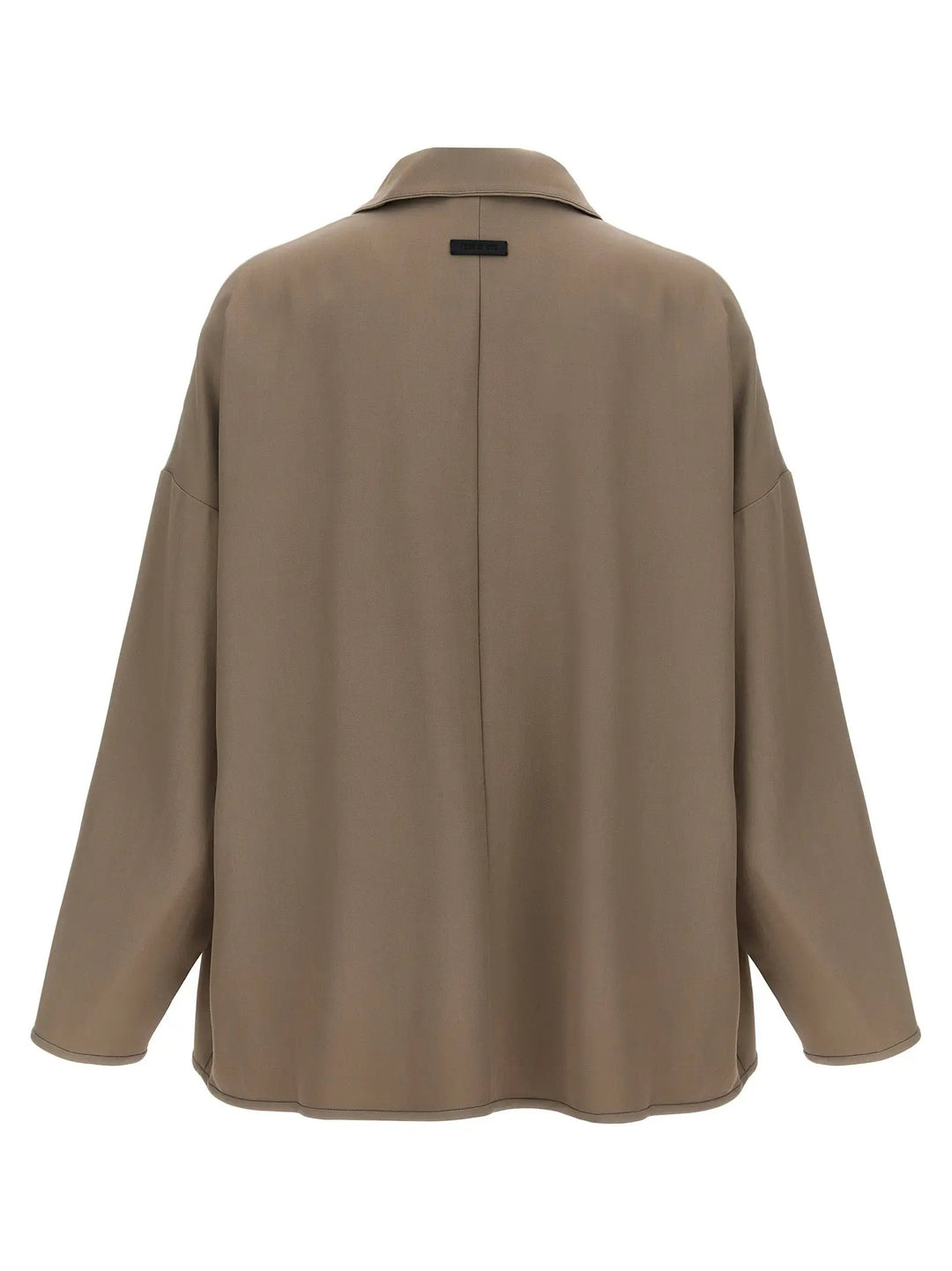 Fear Of God Beige Virgin Wool Full-Length Jacket