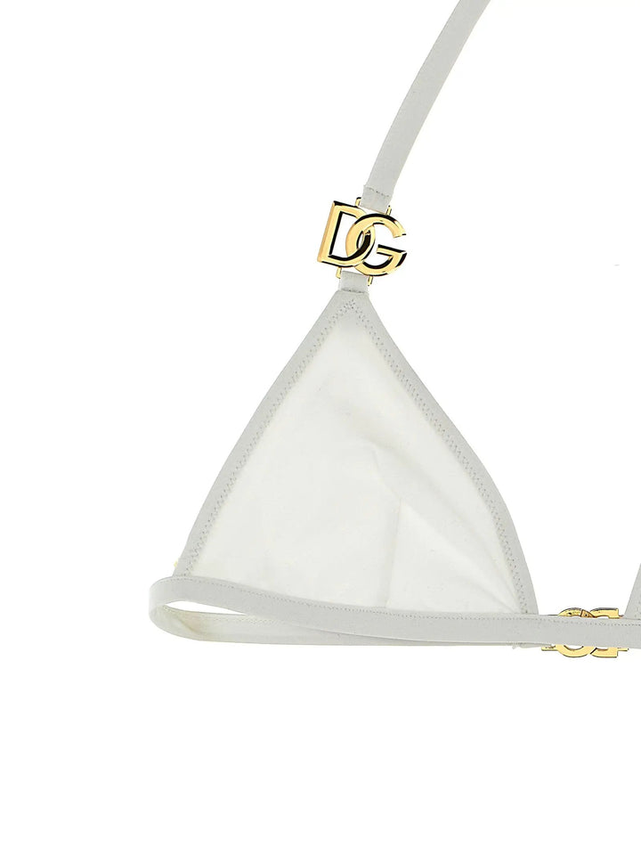 Dolce &amp; Gabbana White Polyamide Bikini