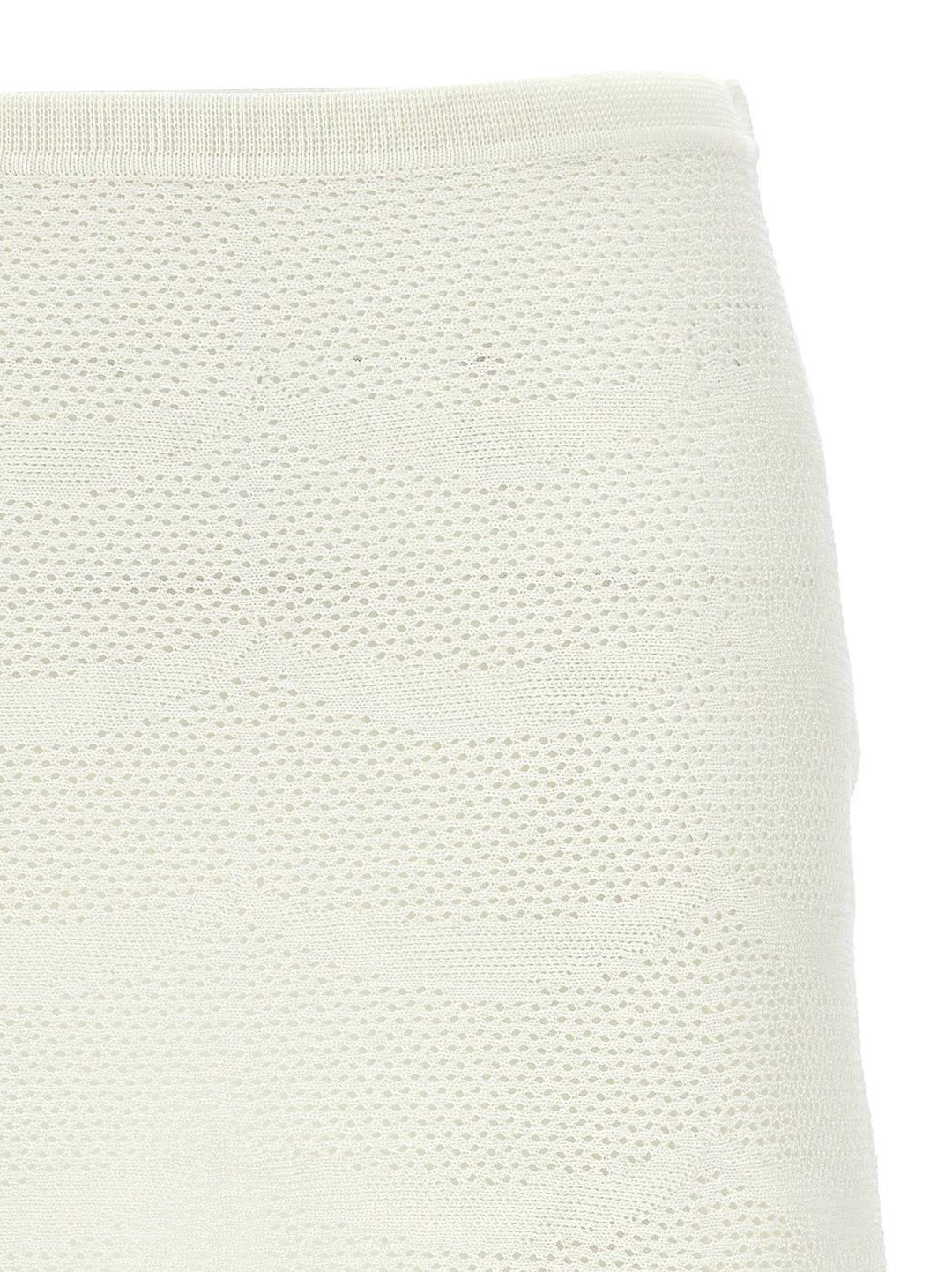 Tom Ford White Cotton Long Skirt