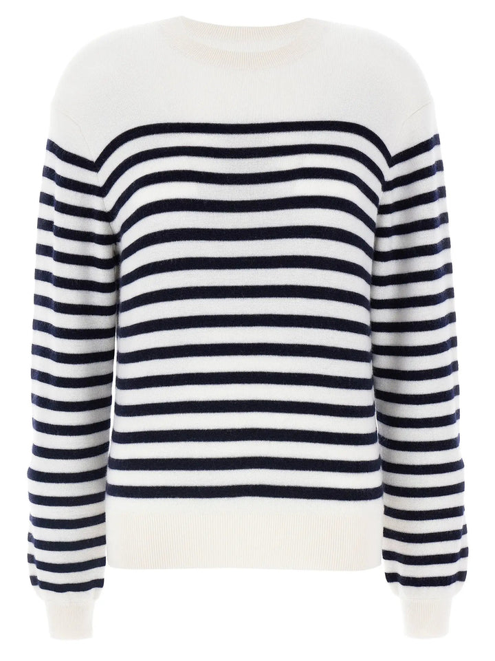 Khaite Bicolor Cashmere Cardigan