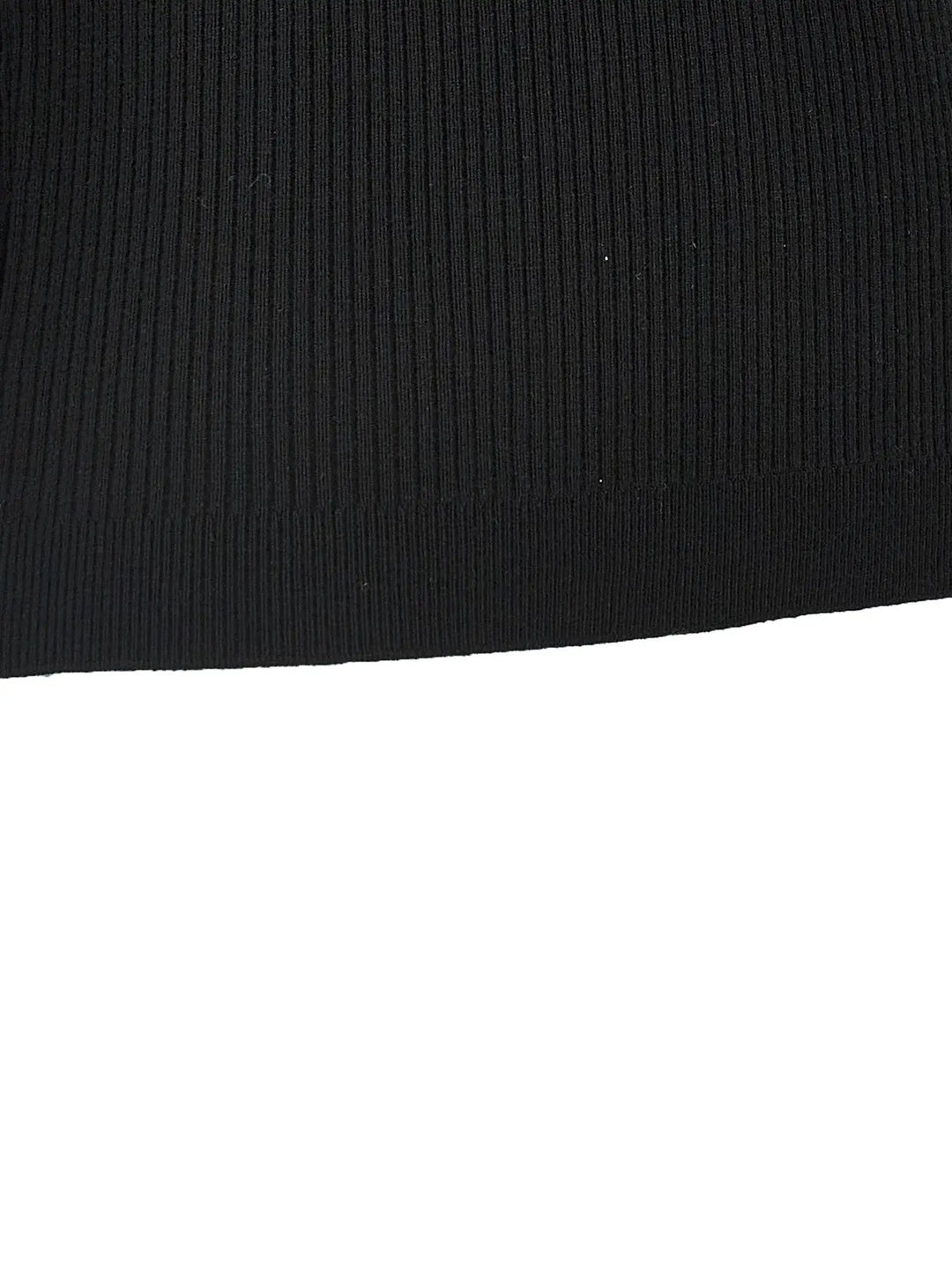 Alessandra Rich Black Wool T-Shirt