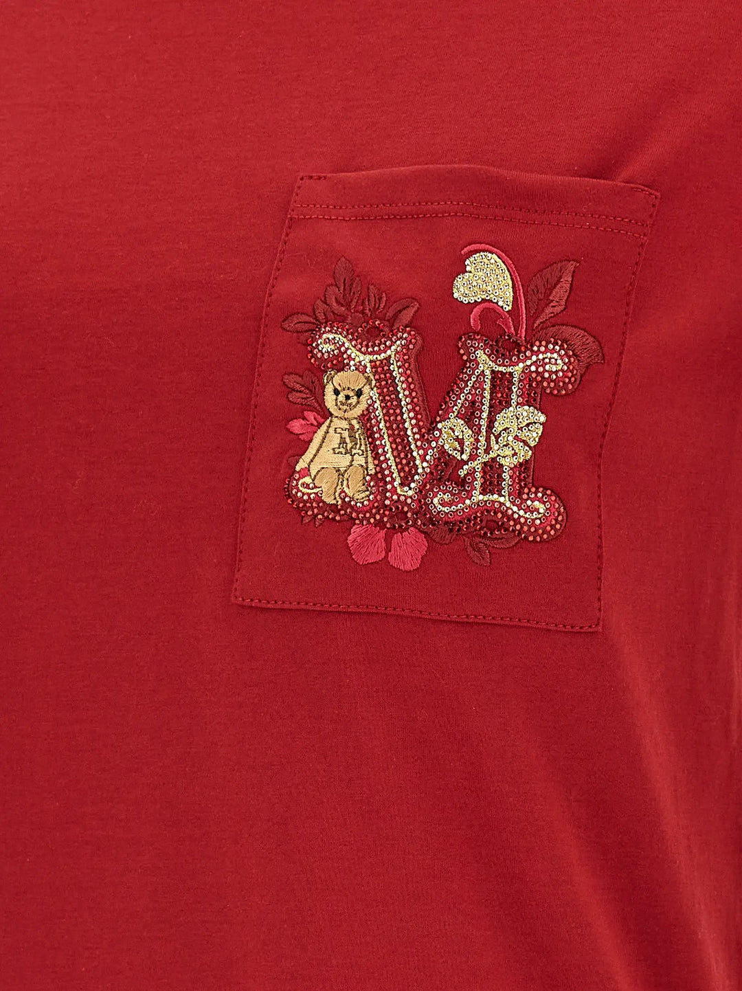 Max Mara Multicolor Cotton T-Shirt