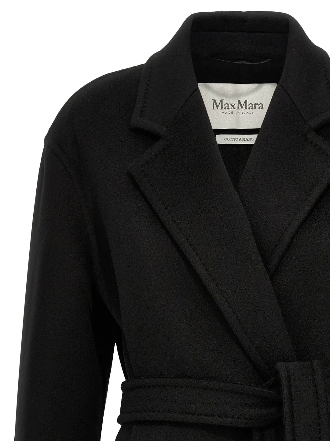Max Mara Black Cashmere Coat