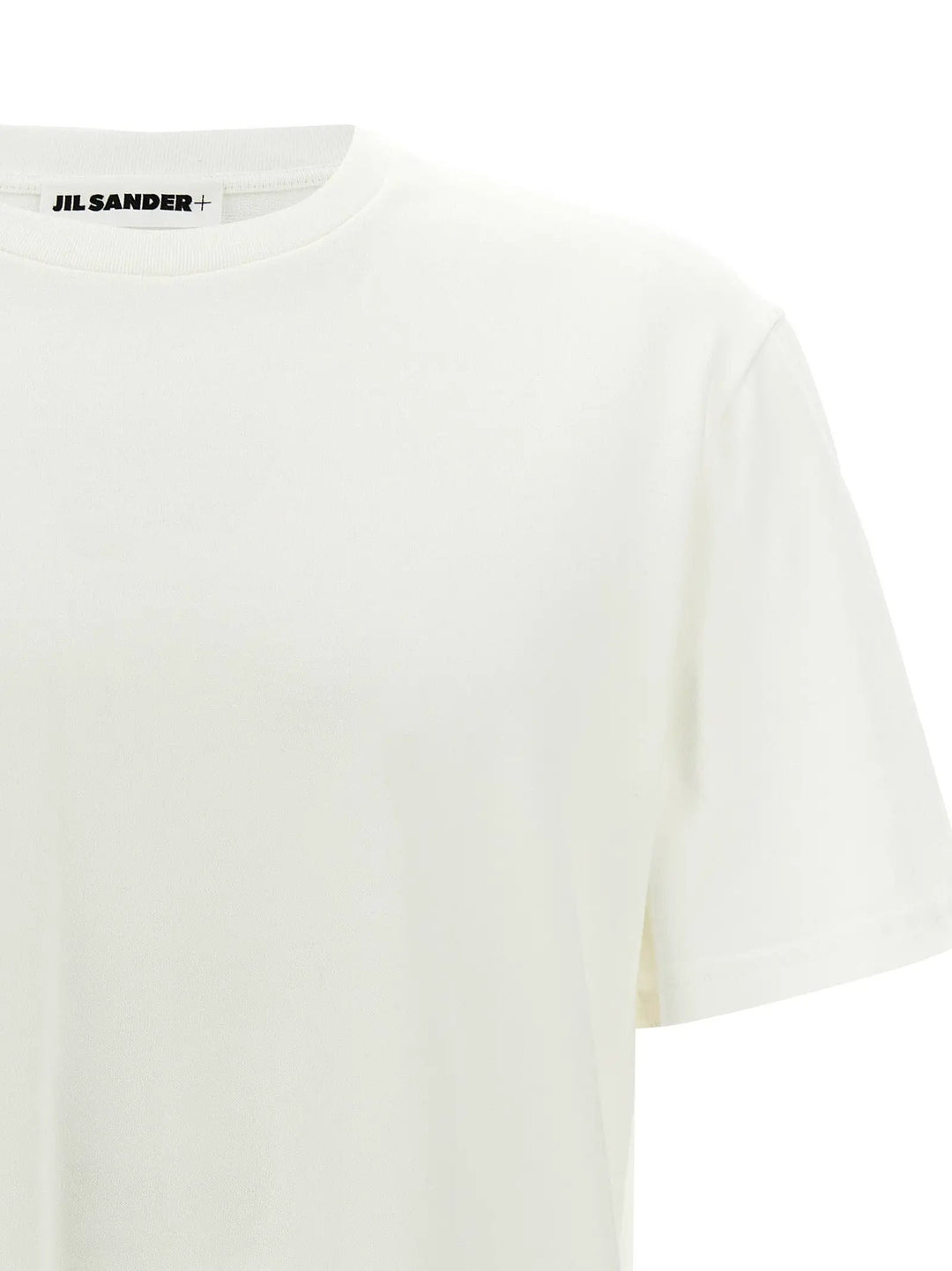 Jil Sander White Cotton T-Shirt
