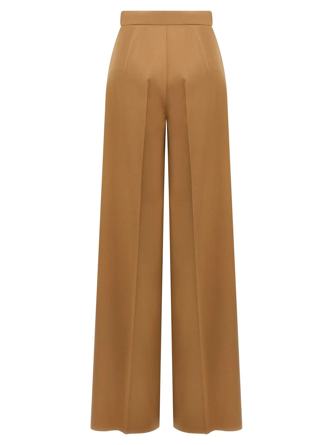 Max Mara Brown Virgin Wool Casual Pants