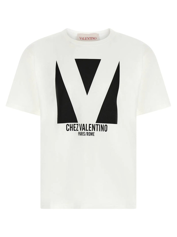 Valentino Garavani Bicolor Cotton T-Shirt