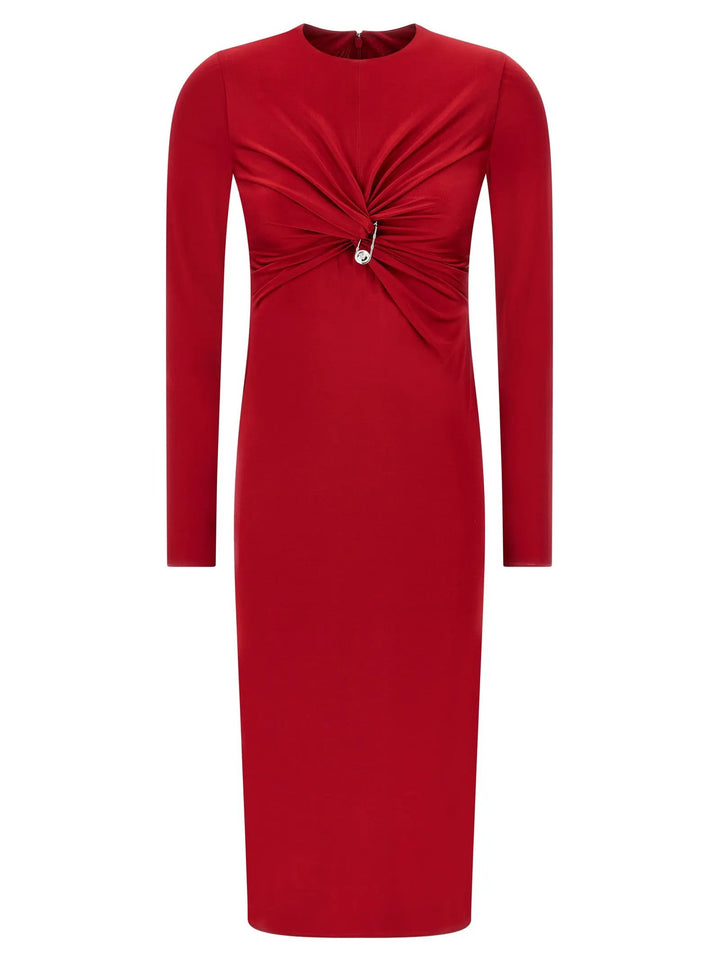 Versace Multicolor Viscose Midi Dress