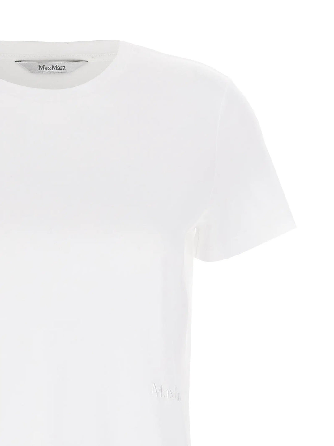 Max Mara Sample Sale | Max Mara White Cotton T-Shirt - | Designer outlet