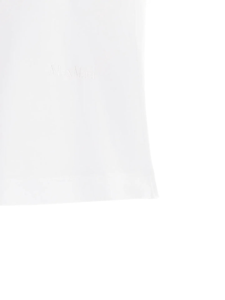 Max Mara Sample Sale | Max Mara White Cotton T-Shirt - | Designer outlet