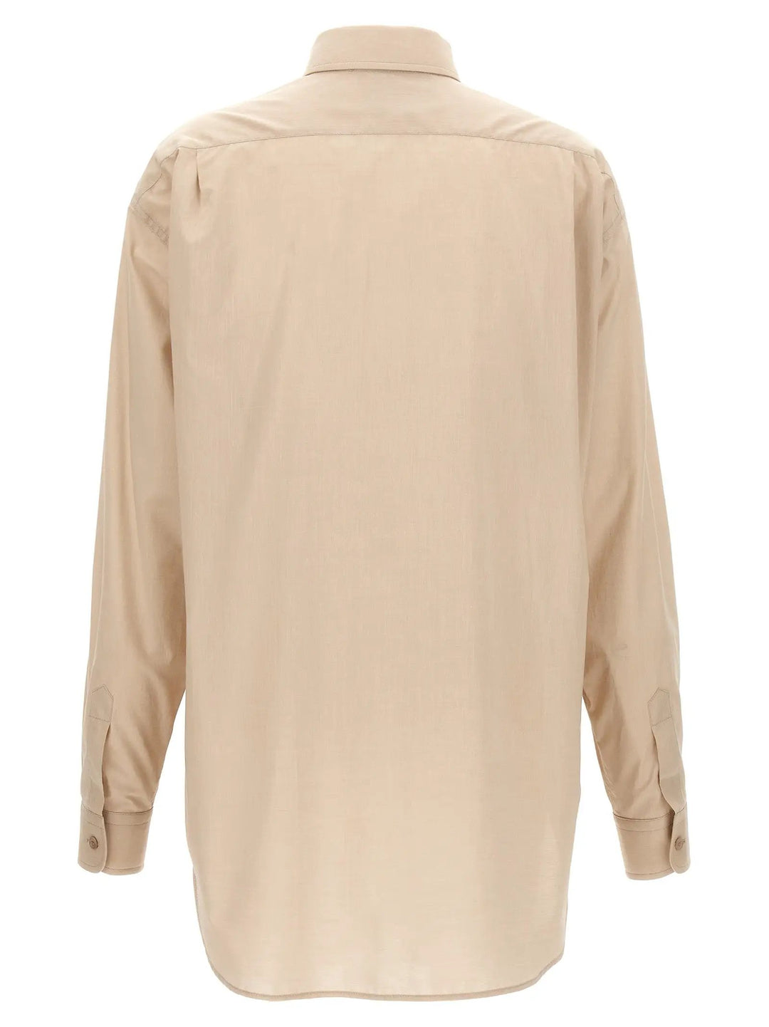 Moschino Beige Cotton Blouse
