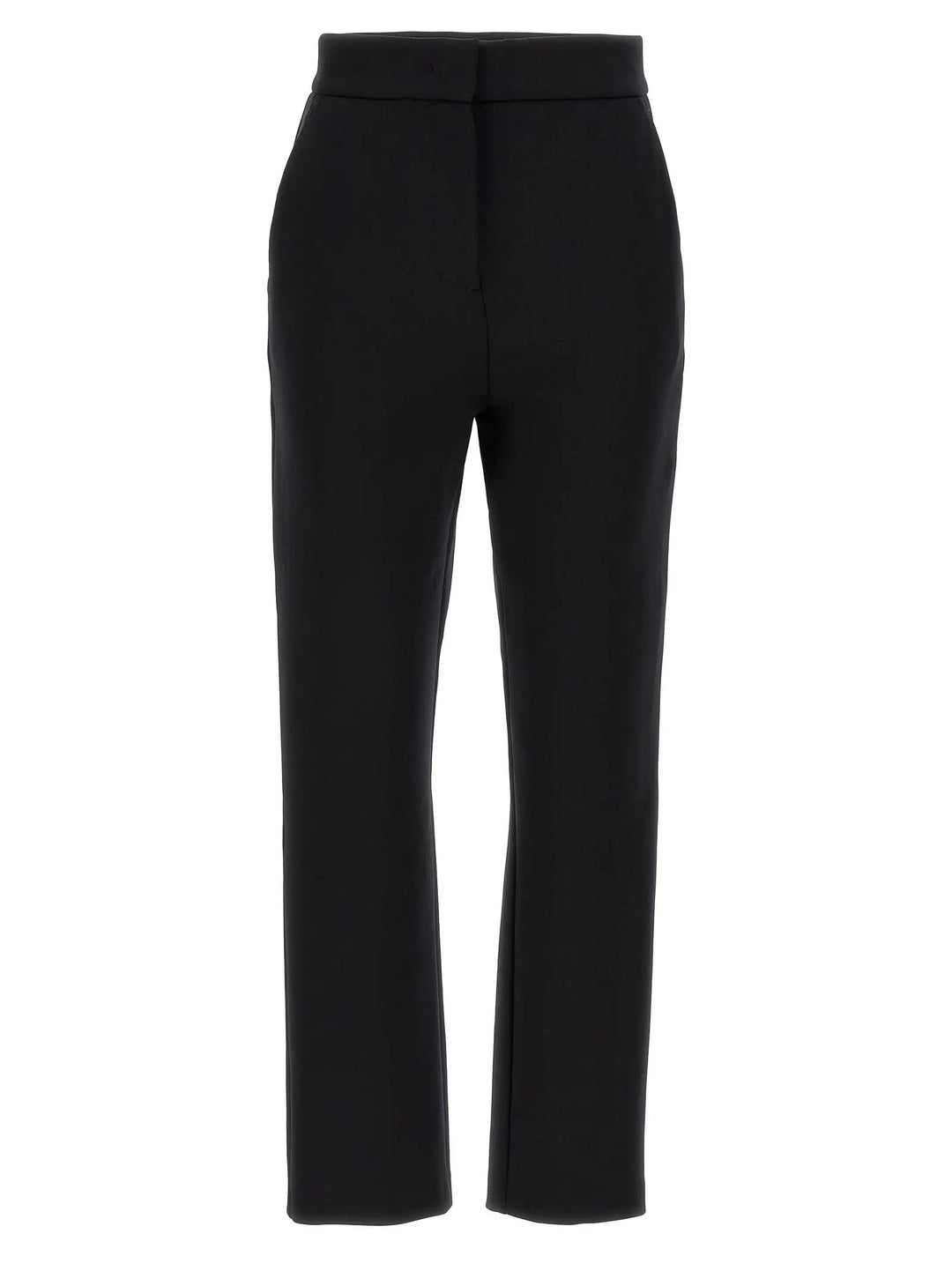 Max Mara Black Polyamide Casual Pants