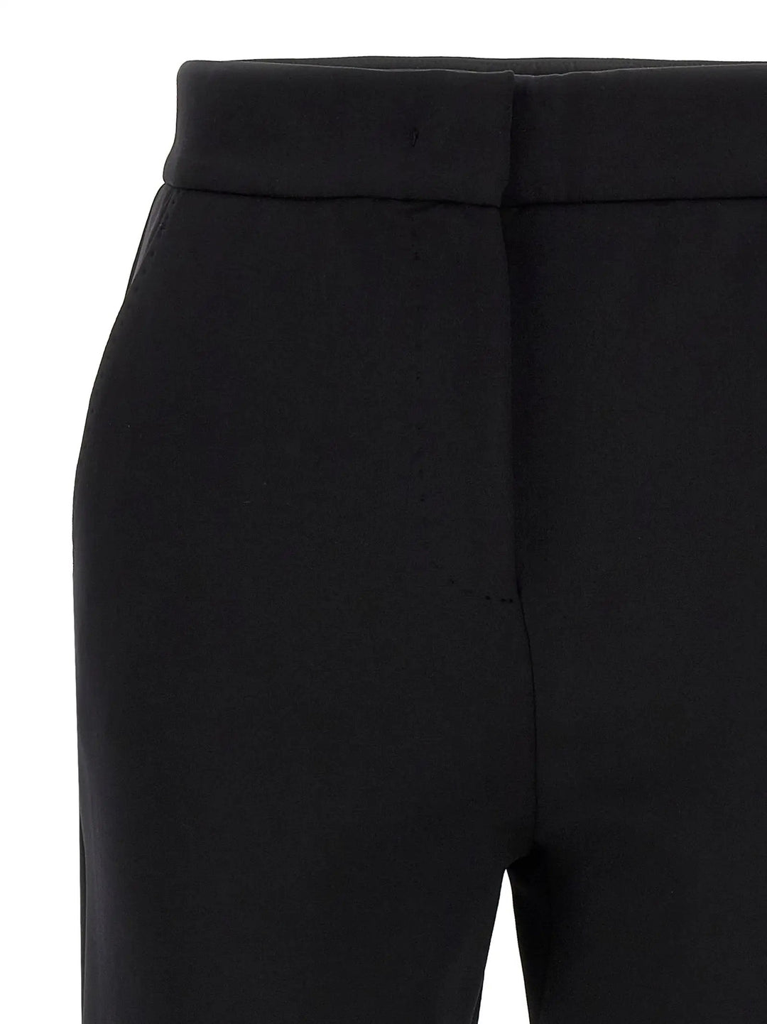 Max Mara Black Polyamide Casual Pants