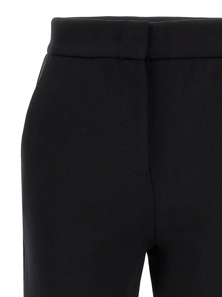 Max Mara Black Polyamide Casual Pants