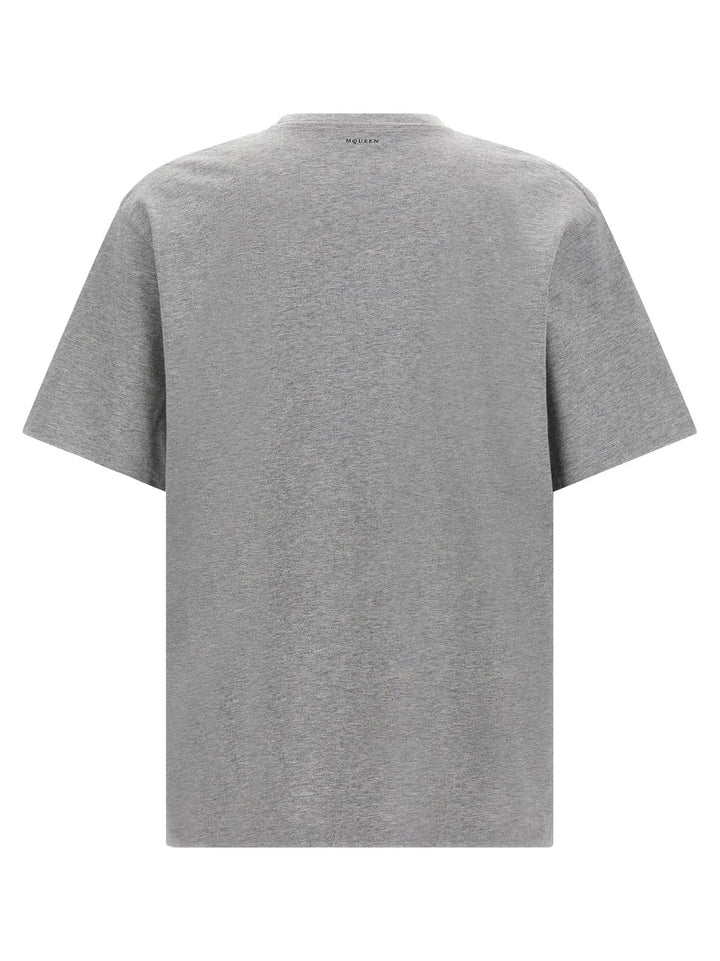 Alexander McQueen Gray Cotton T-Shirt