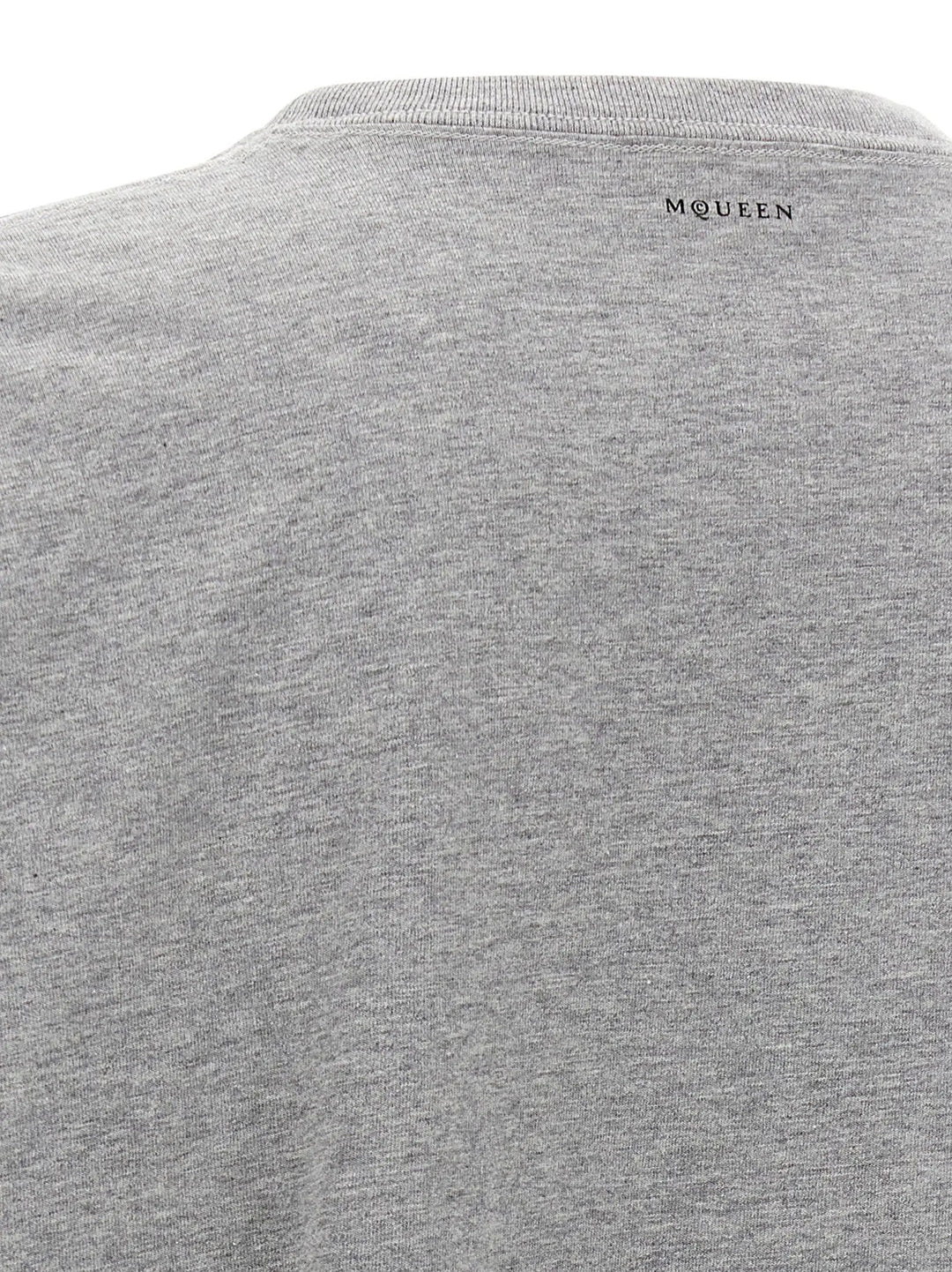 Alexander McQueen Gray Cotton T-Shirt