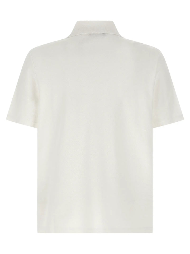 Balmain Bicolor Cotton Polo Shirt