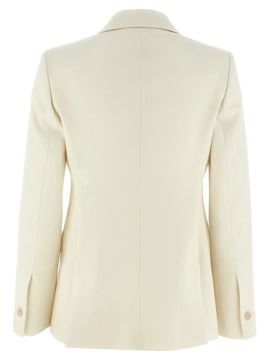 Max Mara White Virgin Wool Blazer