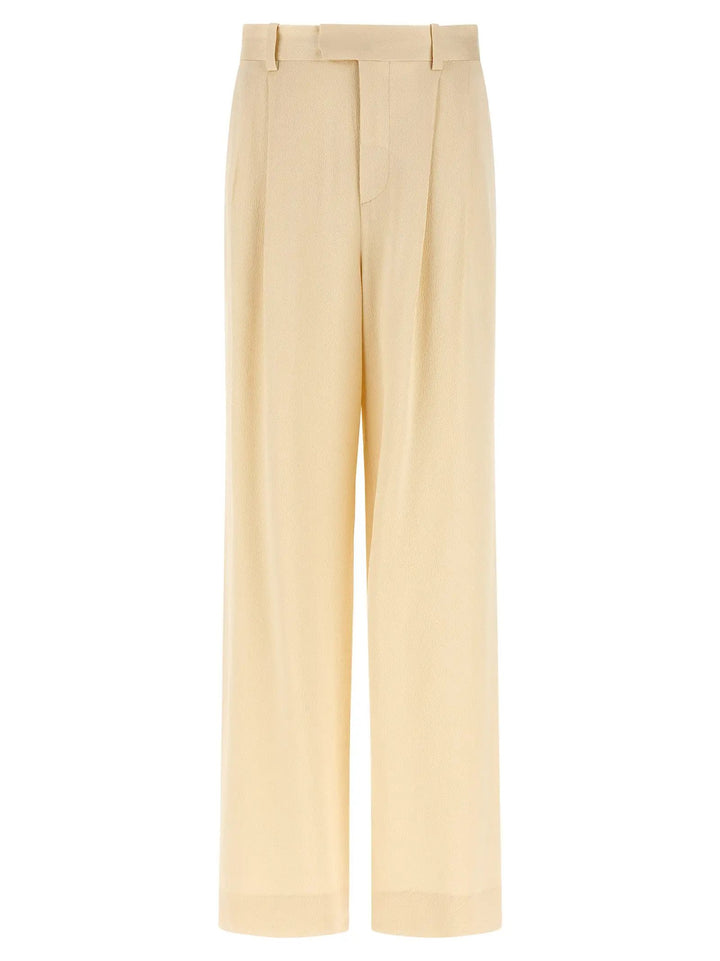 Armarium Beige Viscose Casual Pants