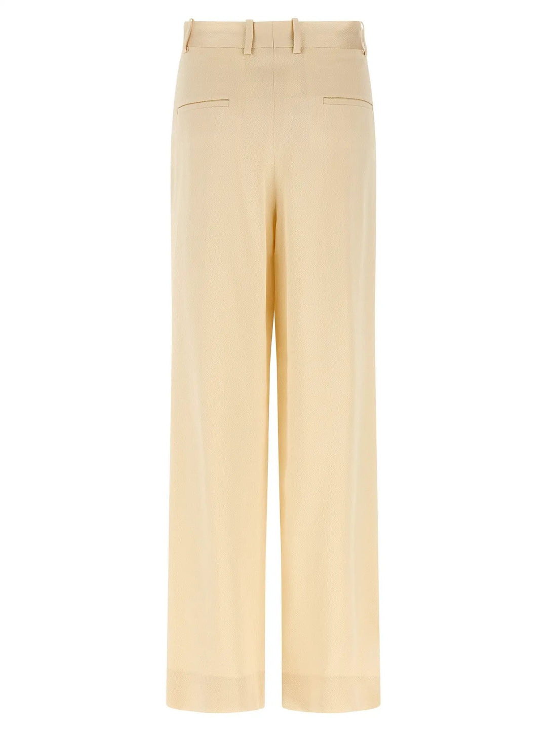 Armarium Beige Viscose Casual Pants