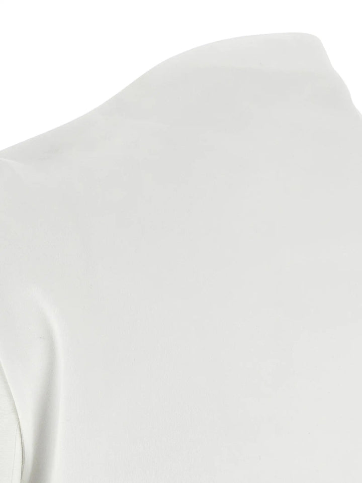 Armarium White Cotton Sleeveles T-Shirt
