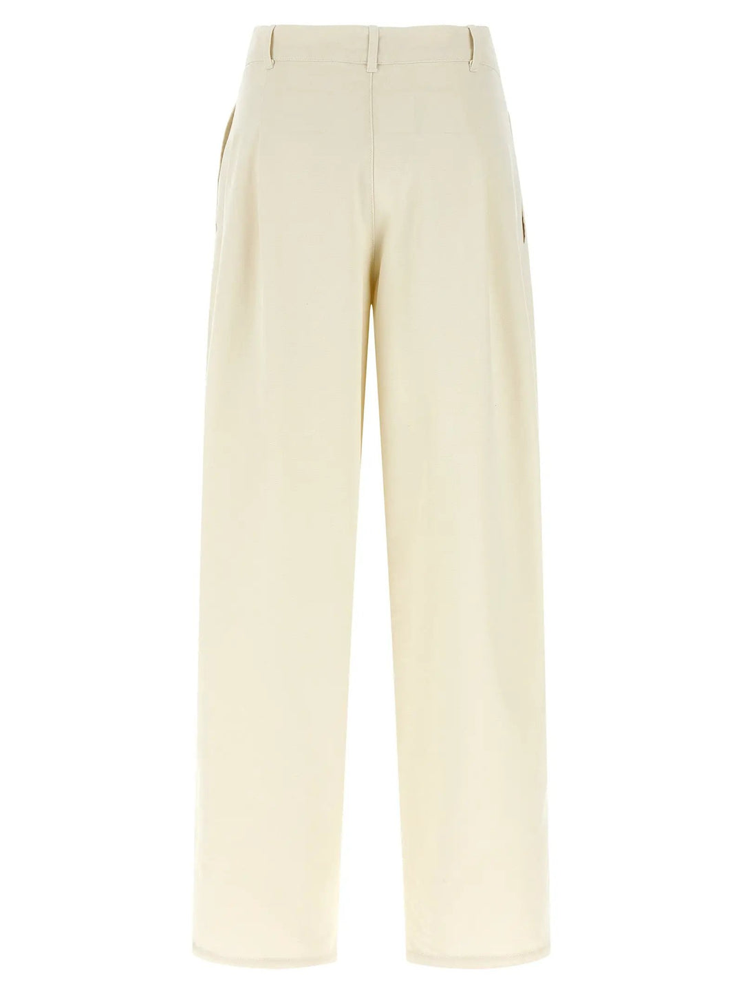 A.P.C. Beige Cotton Casual Pants