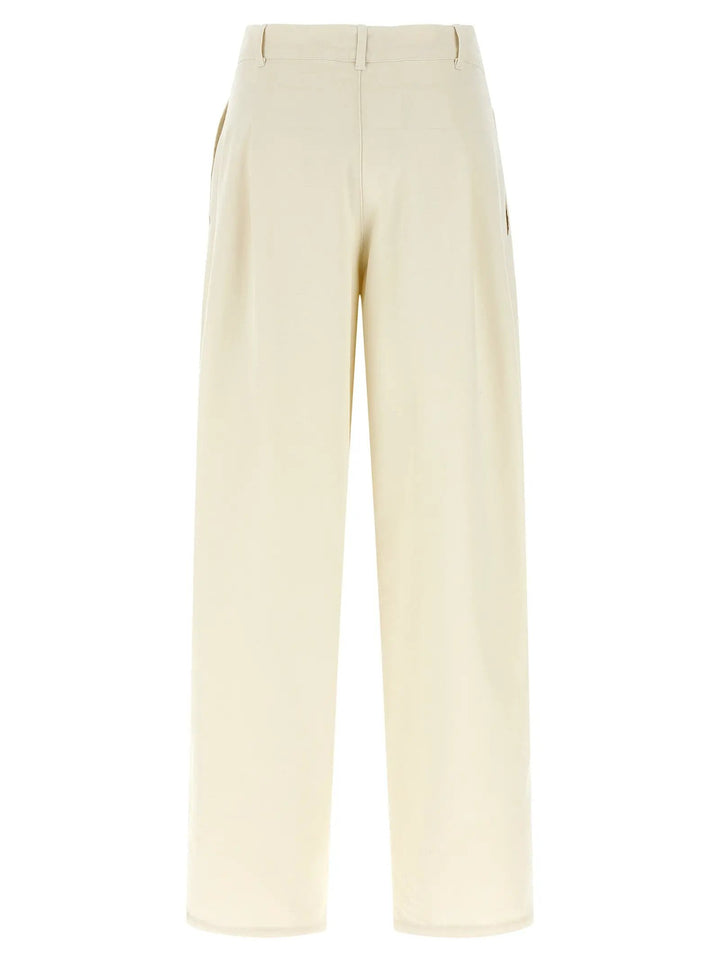 A.P.C. Beige Cotton Casual Pants