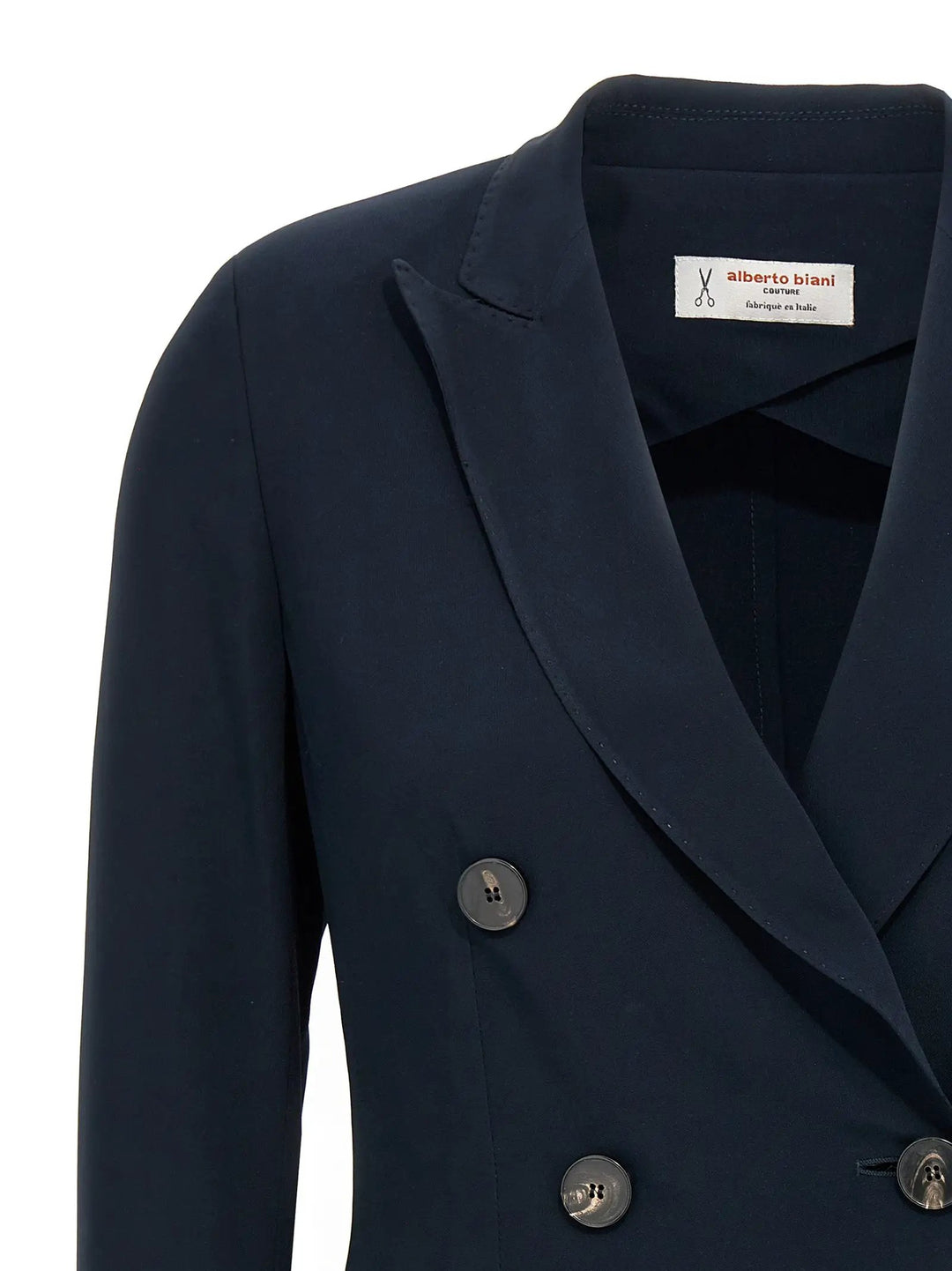 Alberto Biani Blue Viscose Blazer