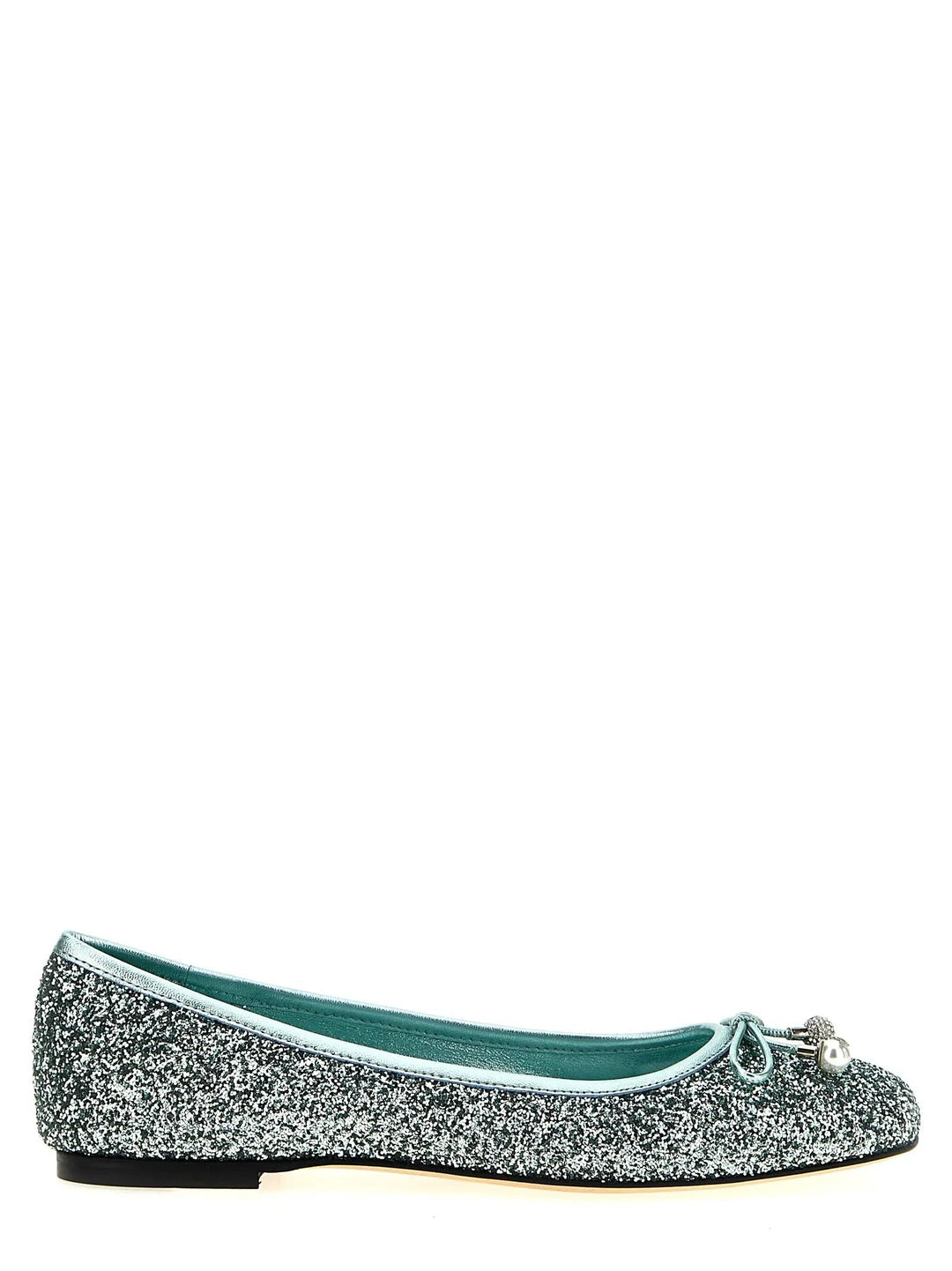 Jimmy Choo Bicolor Textile Ballet Flats
