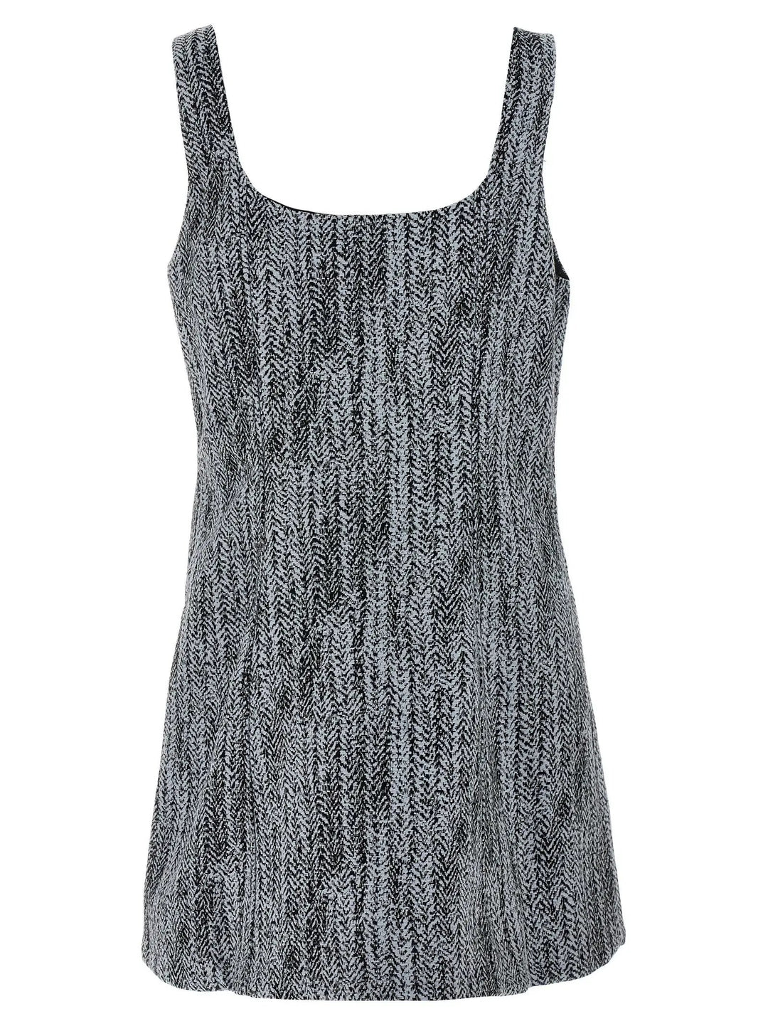 Ganni Multicolor Cotton Short Dress