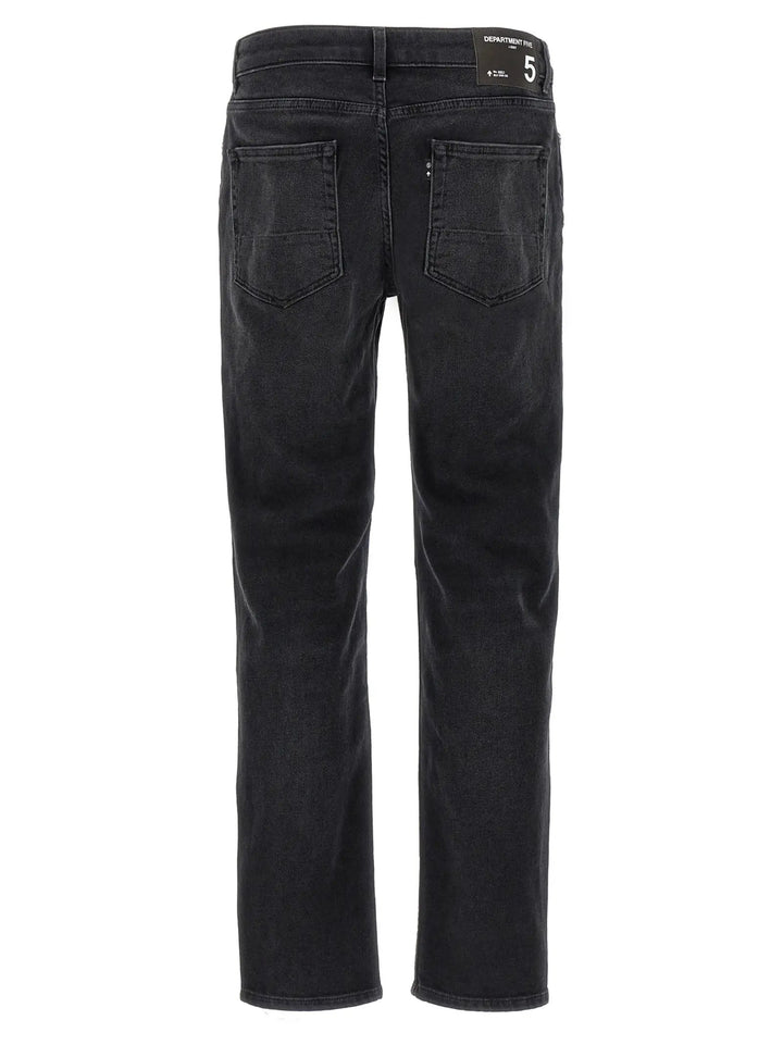 Department 5 Black Cotton Jeans Denim