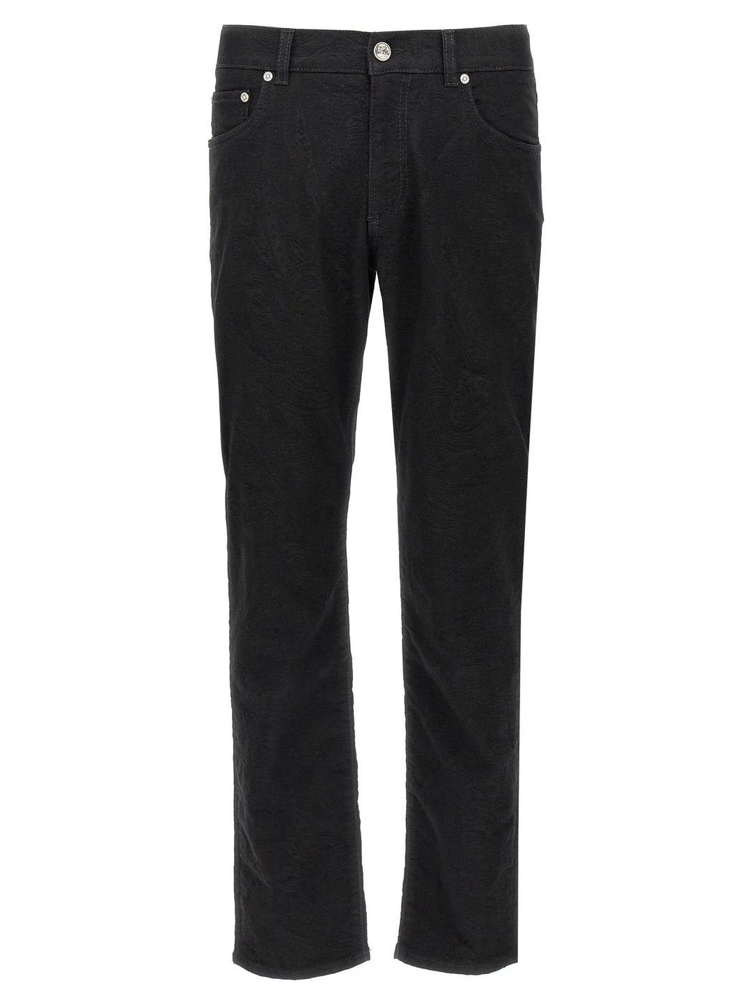 Etro Black Cotton Jeans Denim