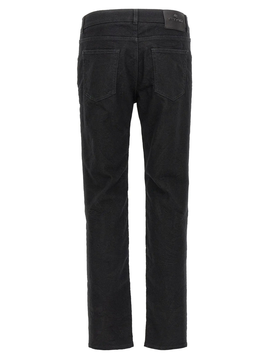 Etro Black Cotton Jeans Denim