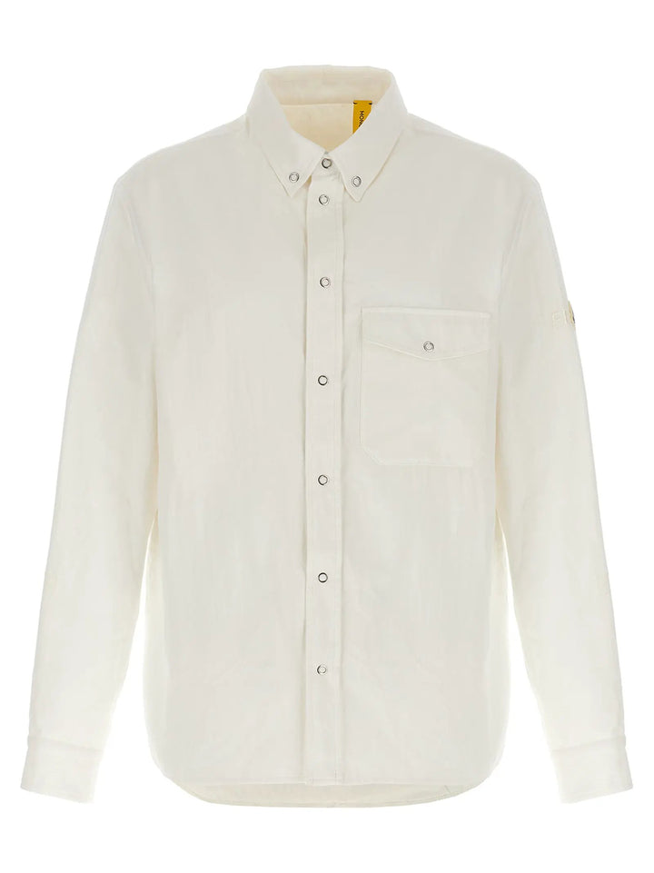 MONCLER GENIUS White Polyamide Blouse