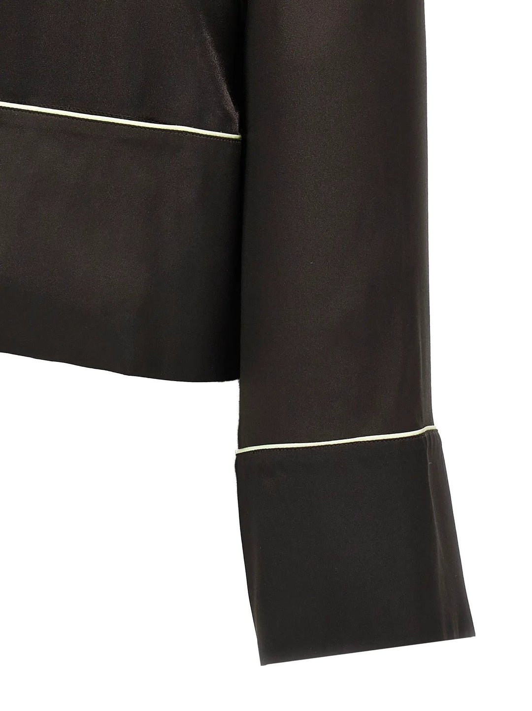 Off-White Black Acetate Blouse