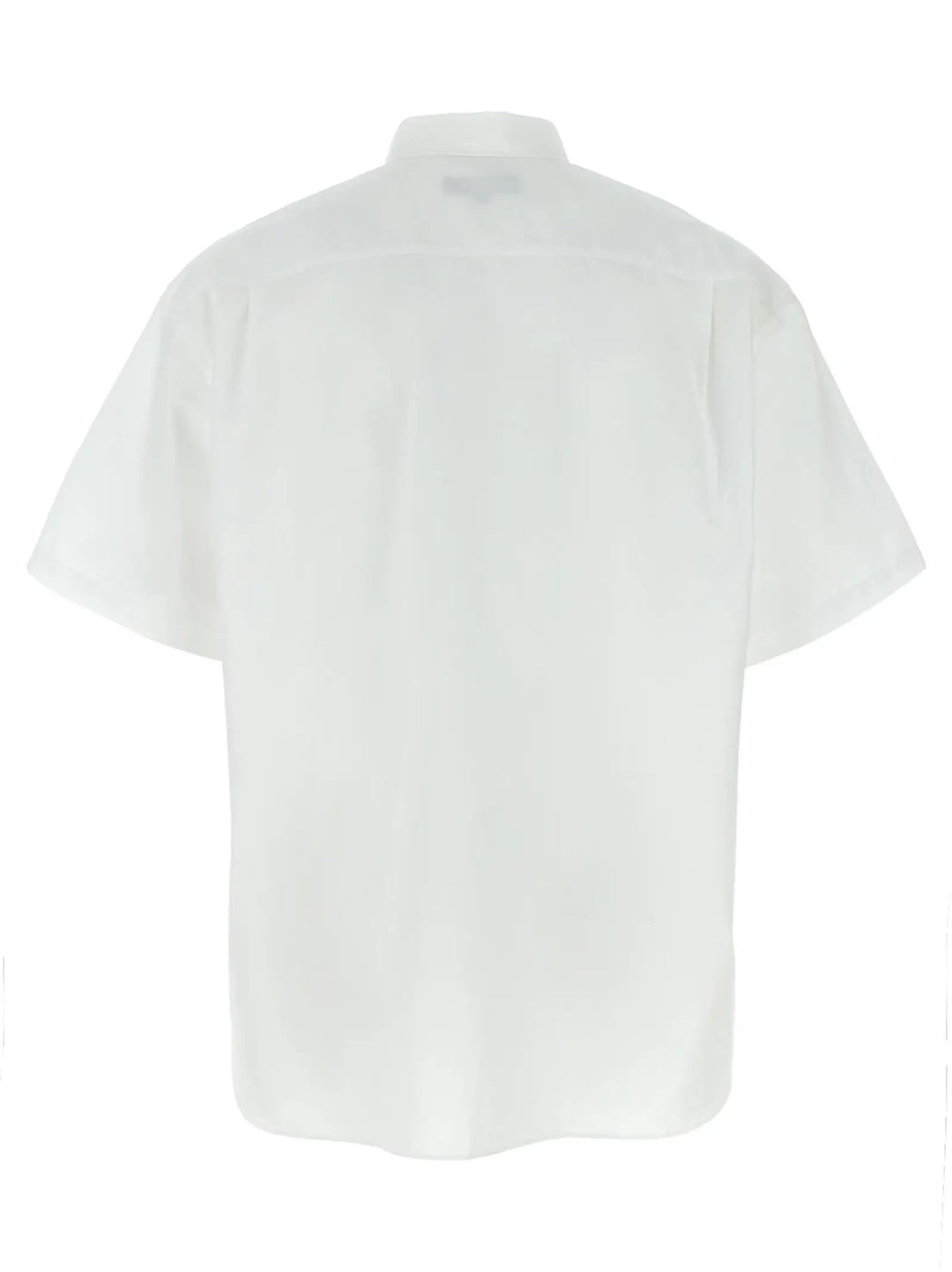 Comme Des Garçons White Cotton Blouse