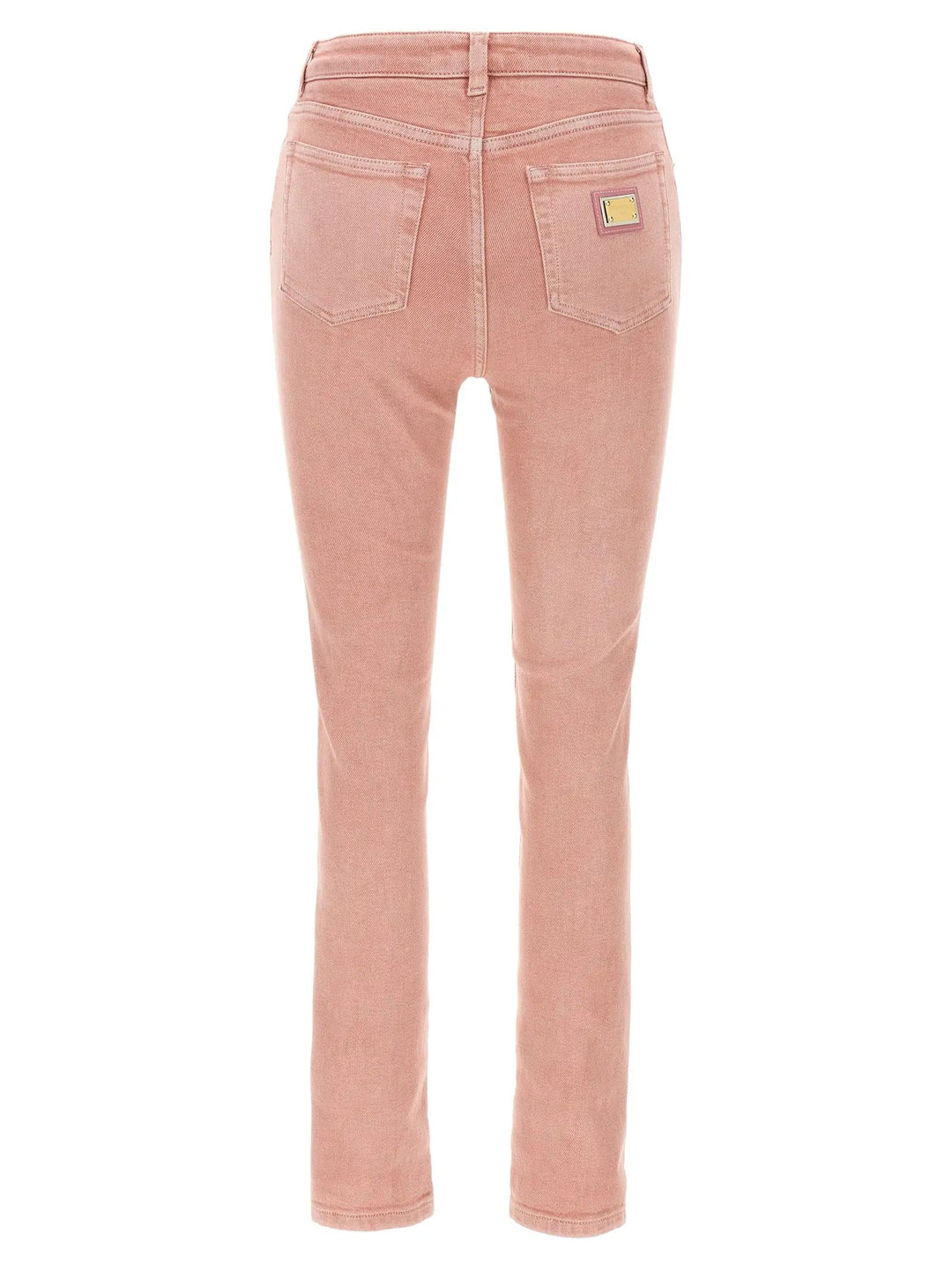 Dolce &amp; Gabbana Multicolor Cotton High-Waisted Jean