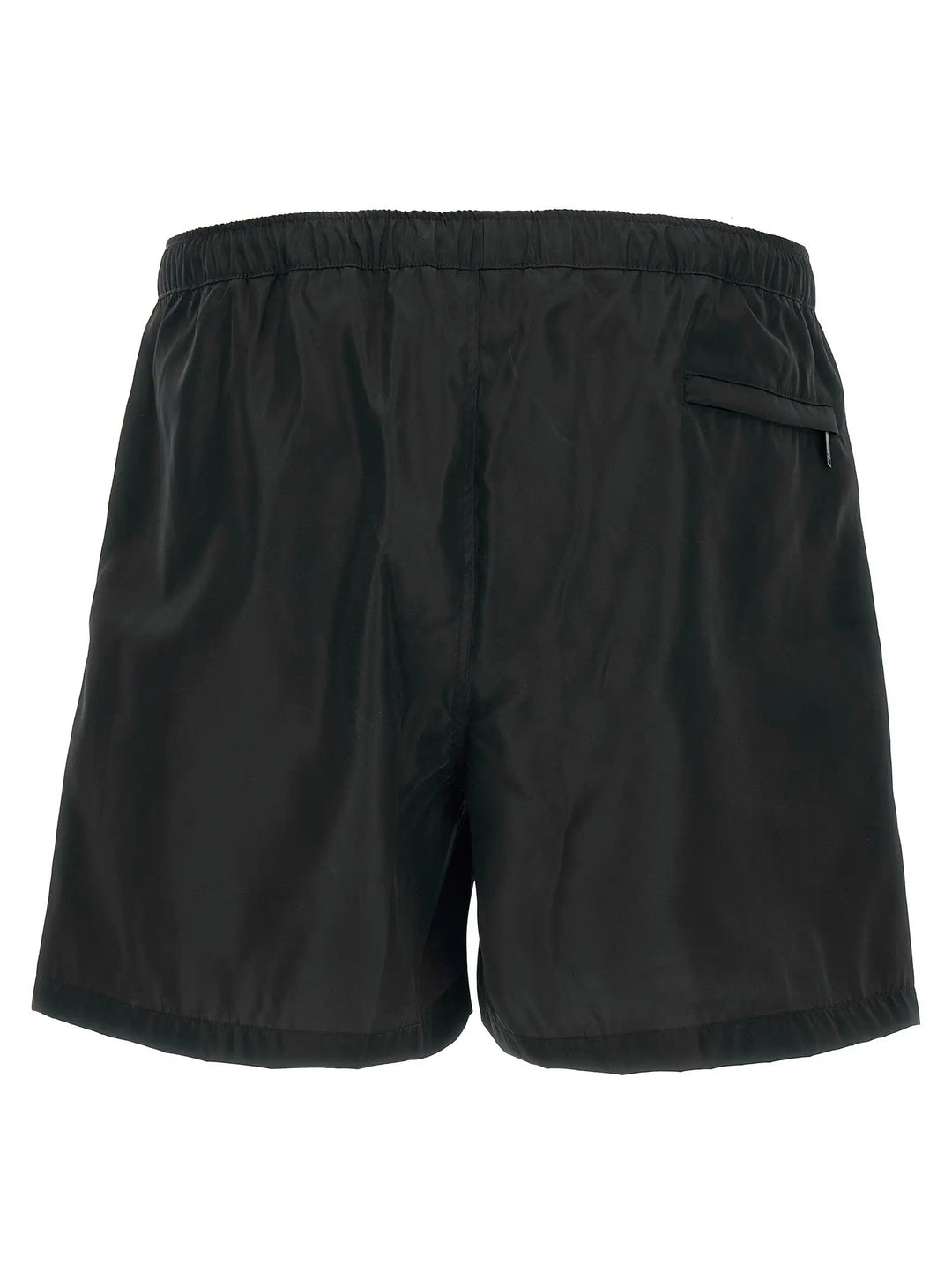 Valentino Garavani Black Polyamide Swim Shorts